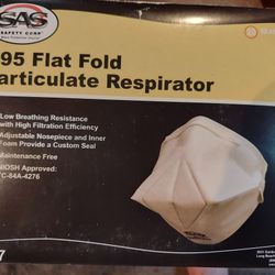 N95 Flat Fold Particulate Respirator Masks