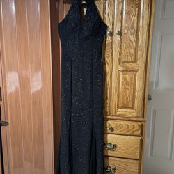 Night Way Black Elegant Long Dress Size 4