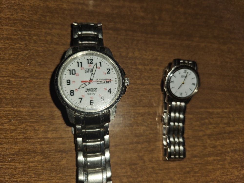 Citizens Eco Drive Men And Women Watches