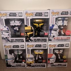 Star Wars Clone Trooper Funko Pops