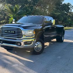 2019 RAM 3500 LONGHORN LOADED 8FT BED 100 K MILES WITH WARRANTY  FINANCING OPTIONS 