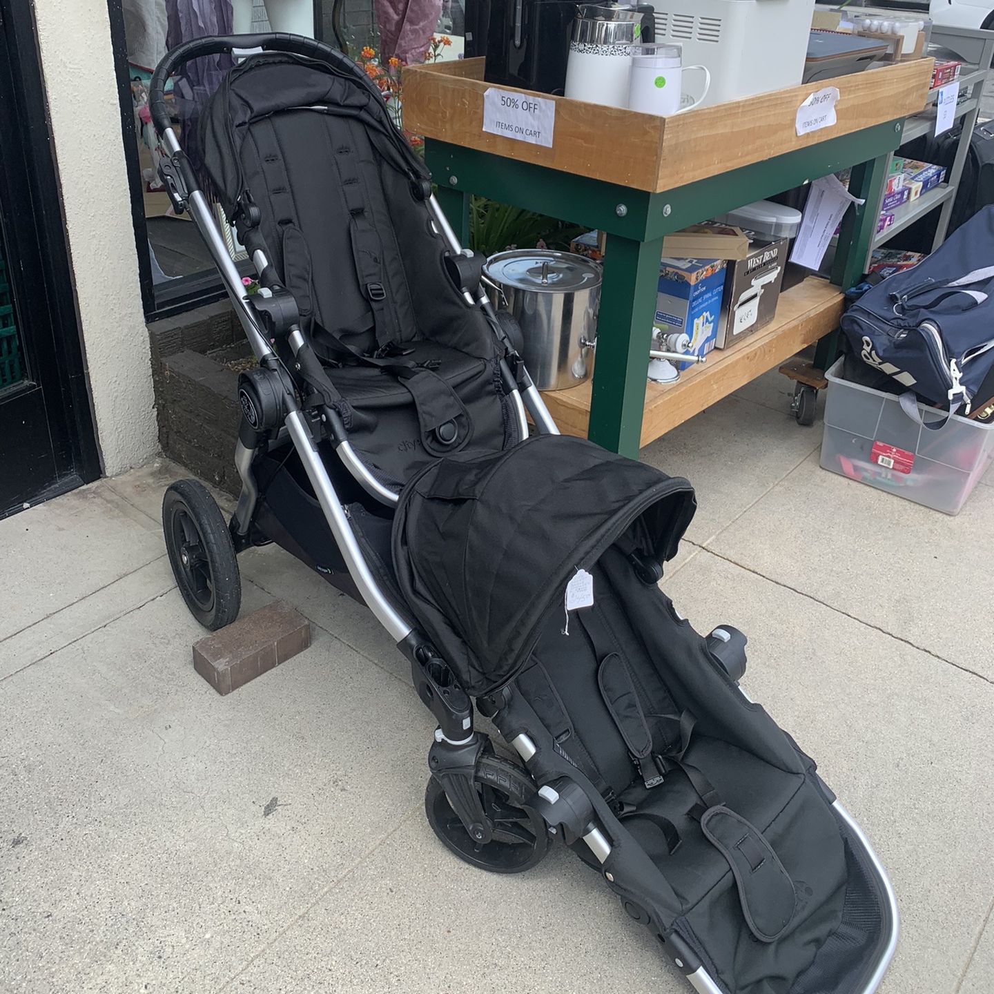Baby Jogger(  City Select by baby jogger )  2 Stroller Double Or Single ! $245 Obo!!  Like New!! 