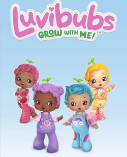 Luvibubs blue and purple brand new (no box)