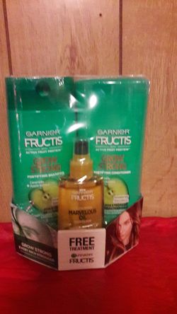 NEW large size Fructis Shampoo and Conditioner with hair treatment $10