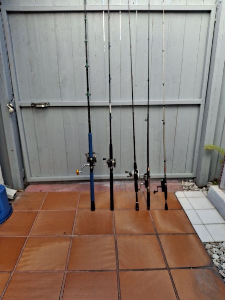 Fishing Rod. Baras De Pesca