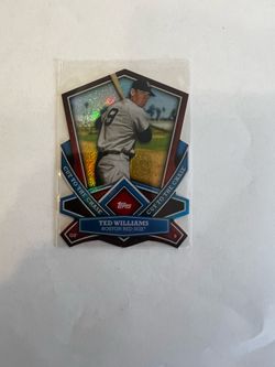 Ted Williams Refractor Die Cut