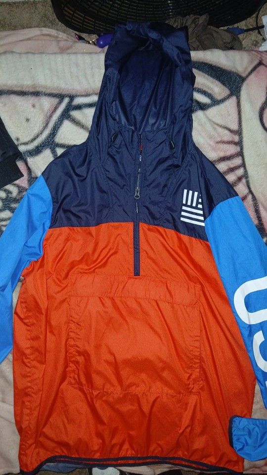 windbreaker and puffer 