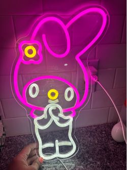My melody neon light