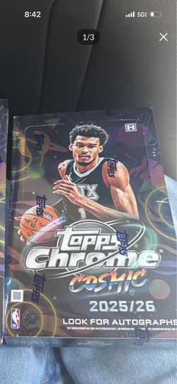 2026 Topps chrome cosmic basketball hobby box