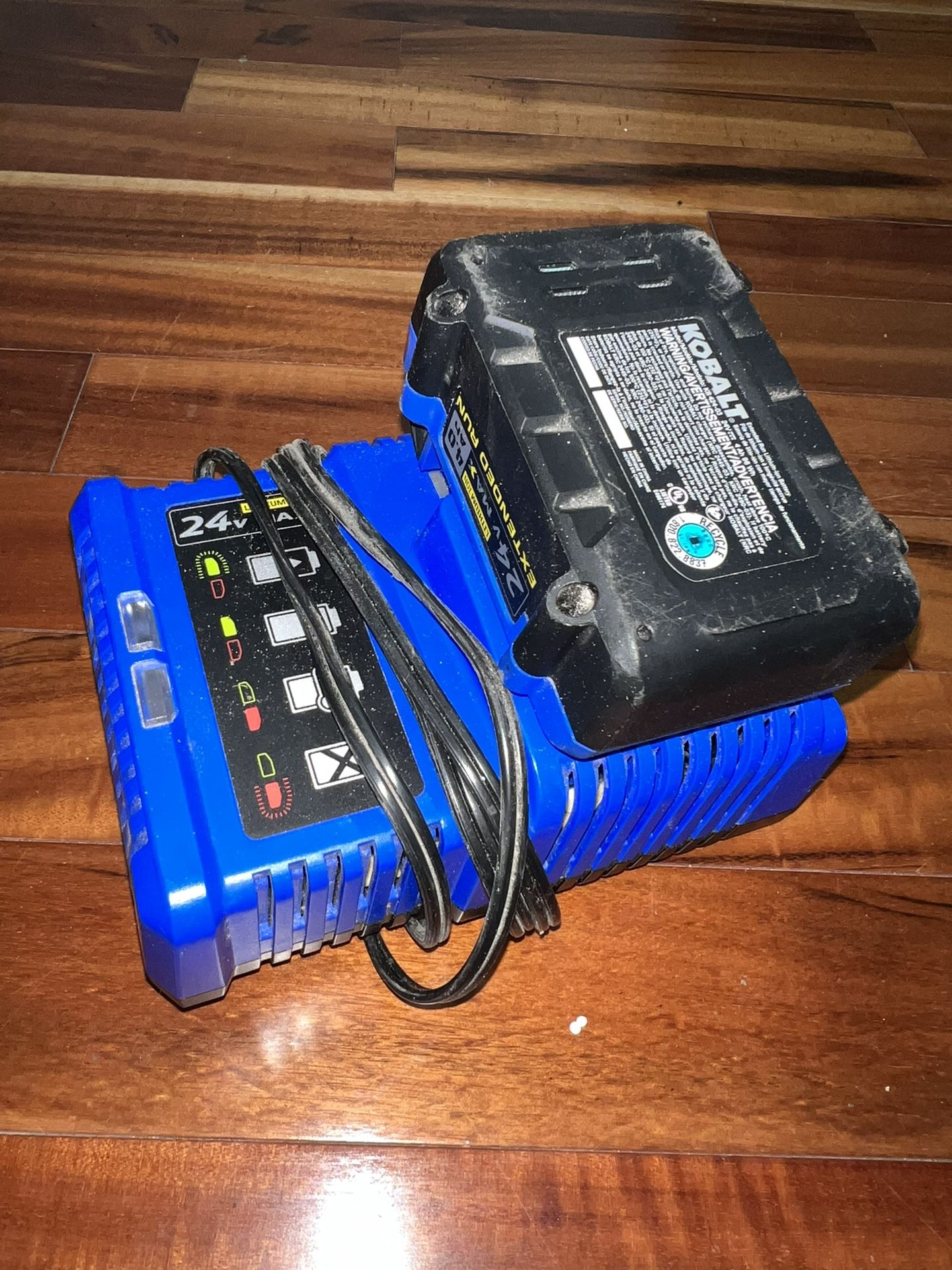 Kobalt 24V Max Battery Adapter For Bauer 20V Max Tools - Power Tool Battery Converter