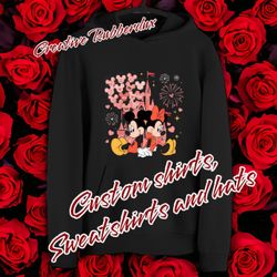 Custom Valentine Gifts Shirt Hat Sweatshirt Cup Tumbler
