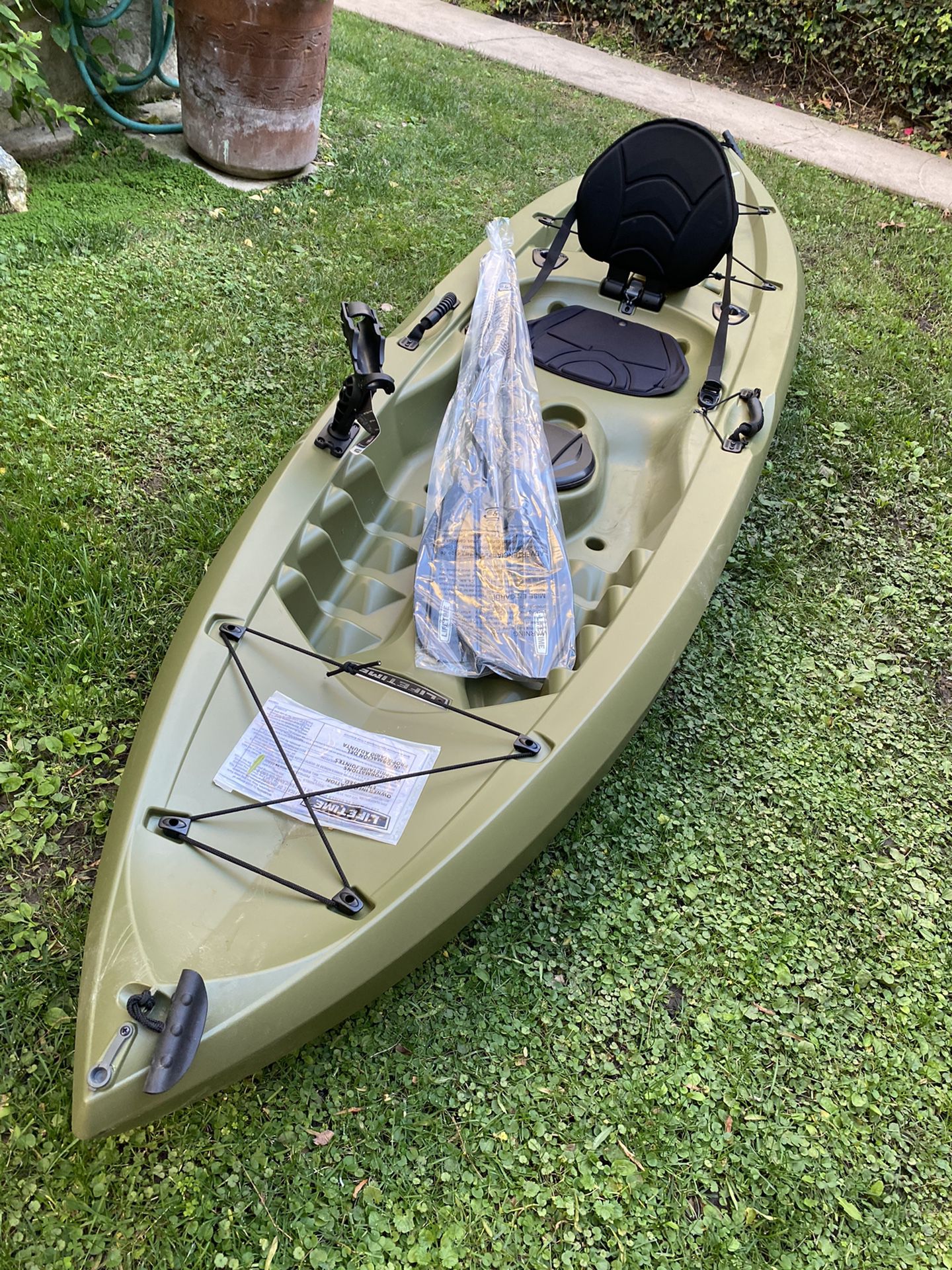 Lifetime Tamarack Angler Fishing Kayak NEW With Tags