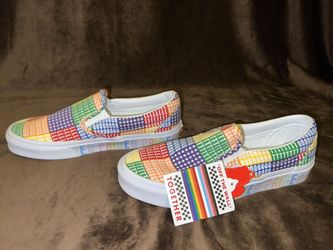 vans classic slip on Pride - Size (6 Men’s) (7.5 Women’s)