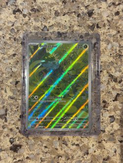Pokemon Bulbasaur 151 Illustration Rare IR Near Mint NM 166/165