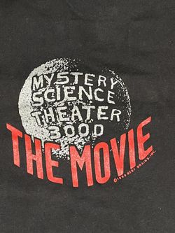 Vintage Mystery Science Theater 3000 Shirt XL RARE Single Stitch 1995