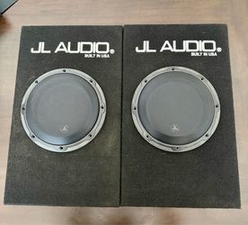 JL Audio Subs w/ Enclosures Pair
