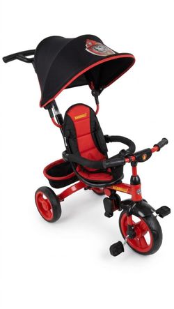 KidsEmbrace Nickelodeon PAW Patrol Marshall 4-in-1 Push and Ride Stroller Tricycle