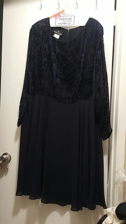 Plus size evening dress