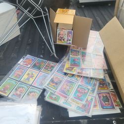 Vintage garbage pail kids cards