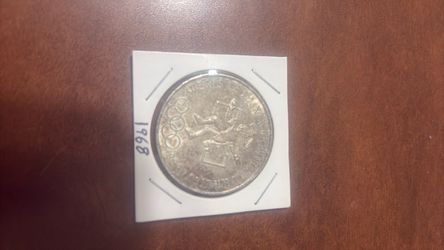 MEXICO 1968 25 PESO, Silver OLYMPIC Coin