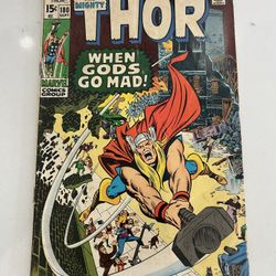 Thor #180, 1970 Marvel Comics , Neal Adams Art, VG-