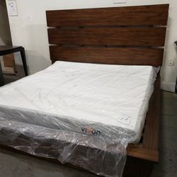 New King Size Platform Bed Frame Tax Included Delivery Available