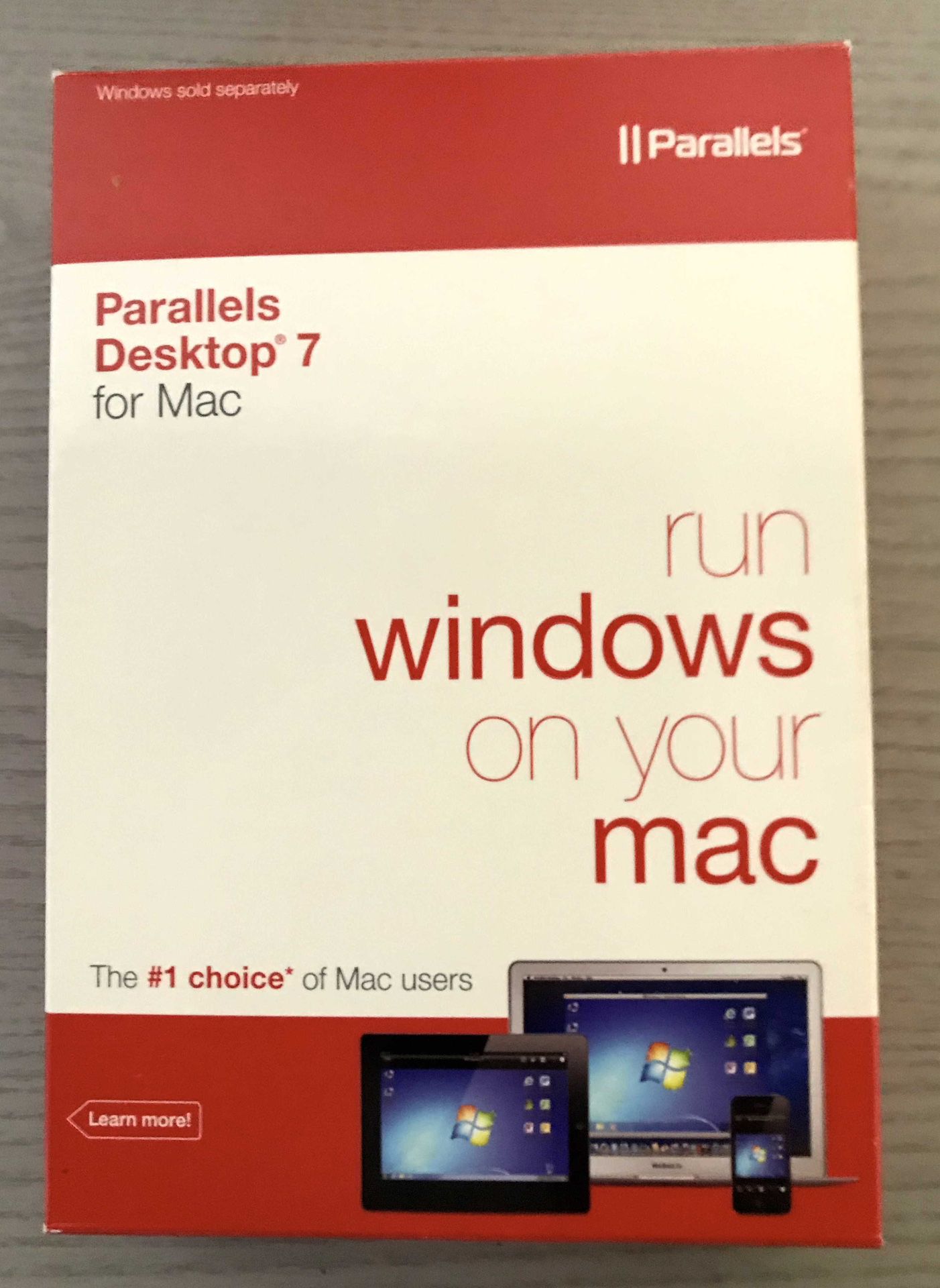 Parallels Desktop 7 for Macintosh