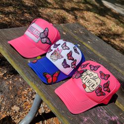 Womens Trucker Hats Butterfly 🦋