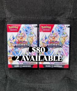 Pokemon Prismatic Booster Bundle