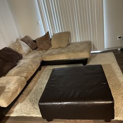 Couch Ottoman And Rug