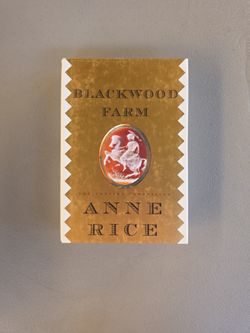 Hardcover Book Anne Rice Blackwood Farm