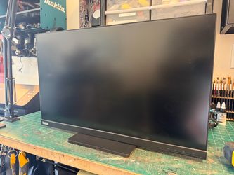 Lenovo ThinkVision E24q-20 24” QHD 1440p Monitor + Cables