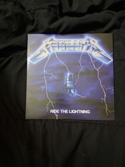 Metallica ride the lightning vinyl
