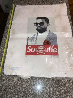 SEALED Kanye West Portraint Print by Fairchild Paris Artist Proof II
