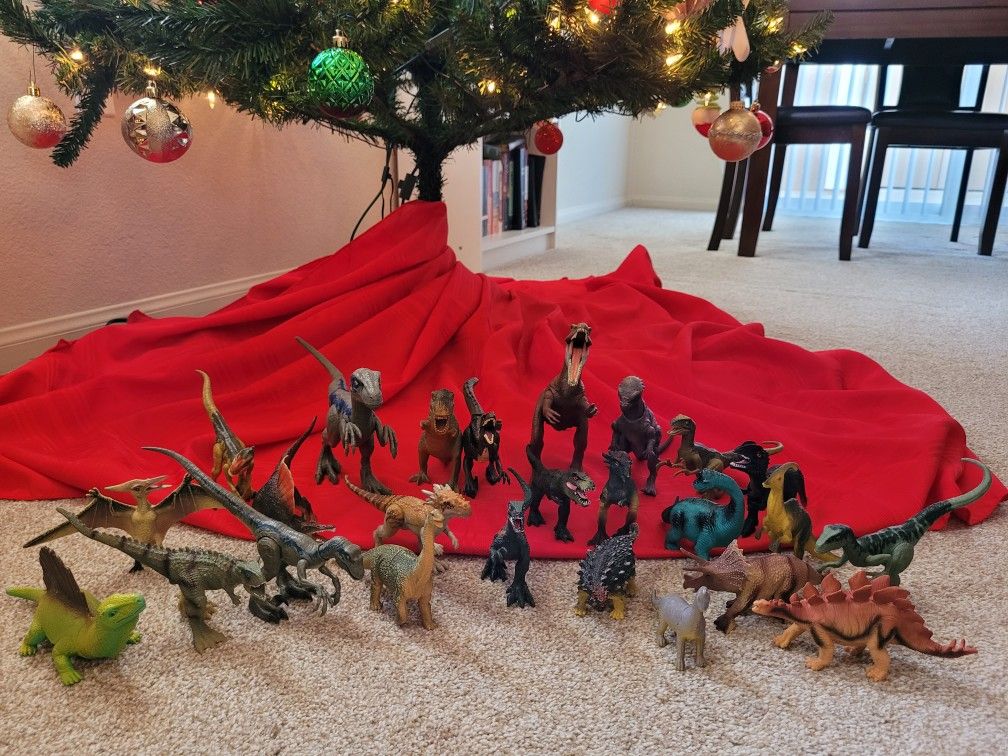 Dinosaur Action Figure Toy Collection!