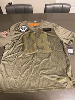 Nike salute to service raiders brown jersey