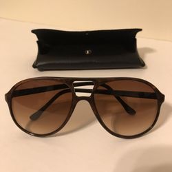 Vintage 1970’s Opti-Ray Aviator Sunglasses in Excellent Used Condition