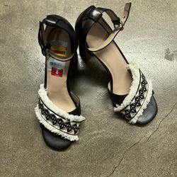 Fringe Aztec heel