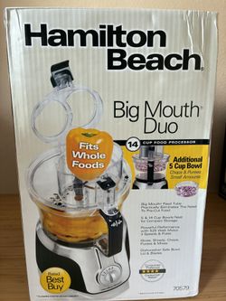 Hamilton Beach 14 Cup Chopper & 5 Cup Fine Chopper
