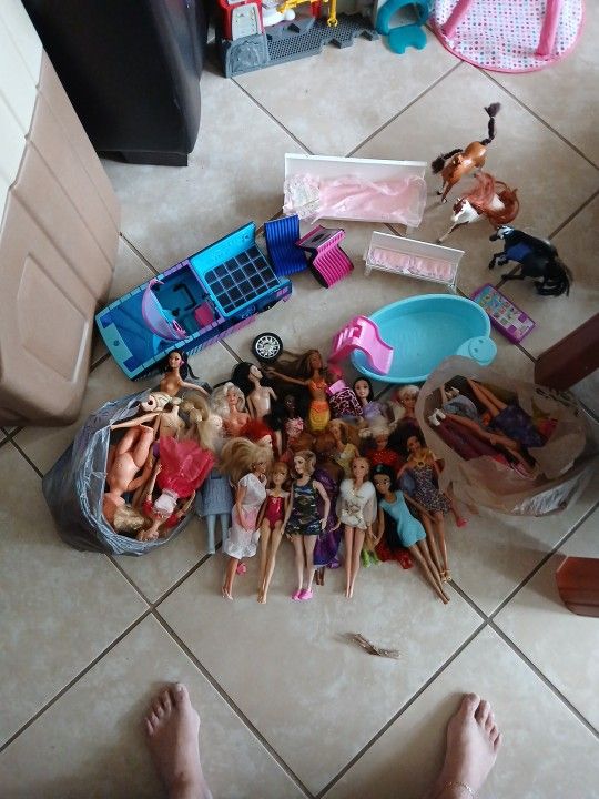 Barbies And Ect.