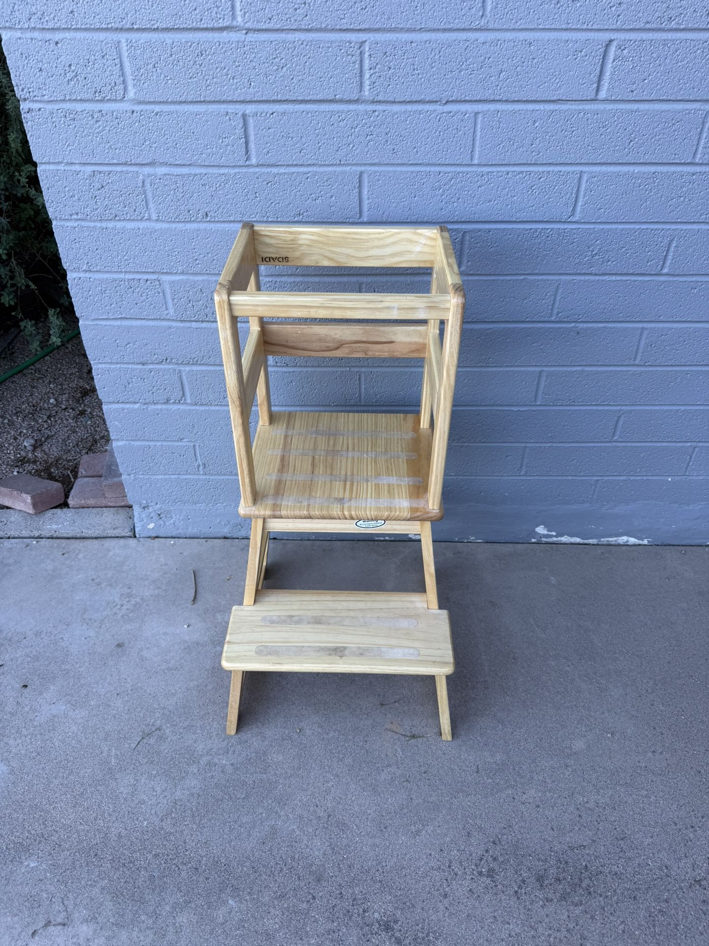 Wooden Enclosed Children’s Step Stool – $50 (OBO)