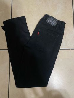 black Levis 502 regular taper Youth