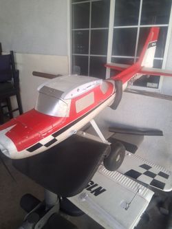 Giant remote control airplane