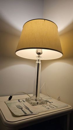 2 Glass Night Lamps