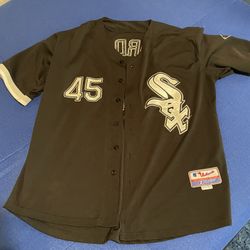 Micheal Jordan Throwback  White Sox Jersey Baseball 