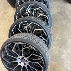 22 Inch Rims And Tires 