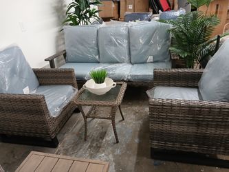 New patio set