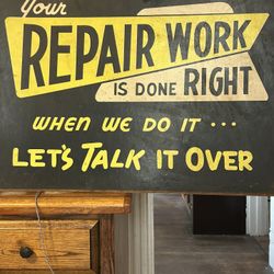 Garage Sign