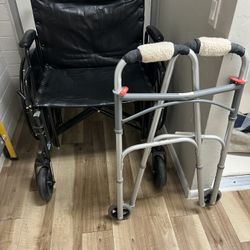 Drive Wheelchair With Drive Walker