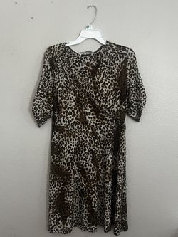 Cheetah Print Dress